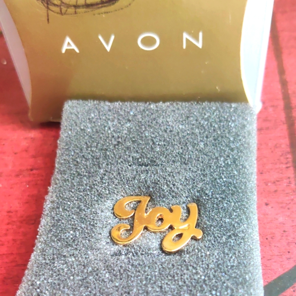 Avon Gold 'Joy' Pin